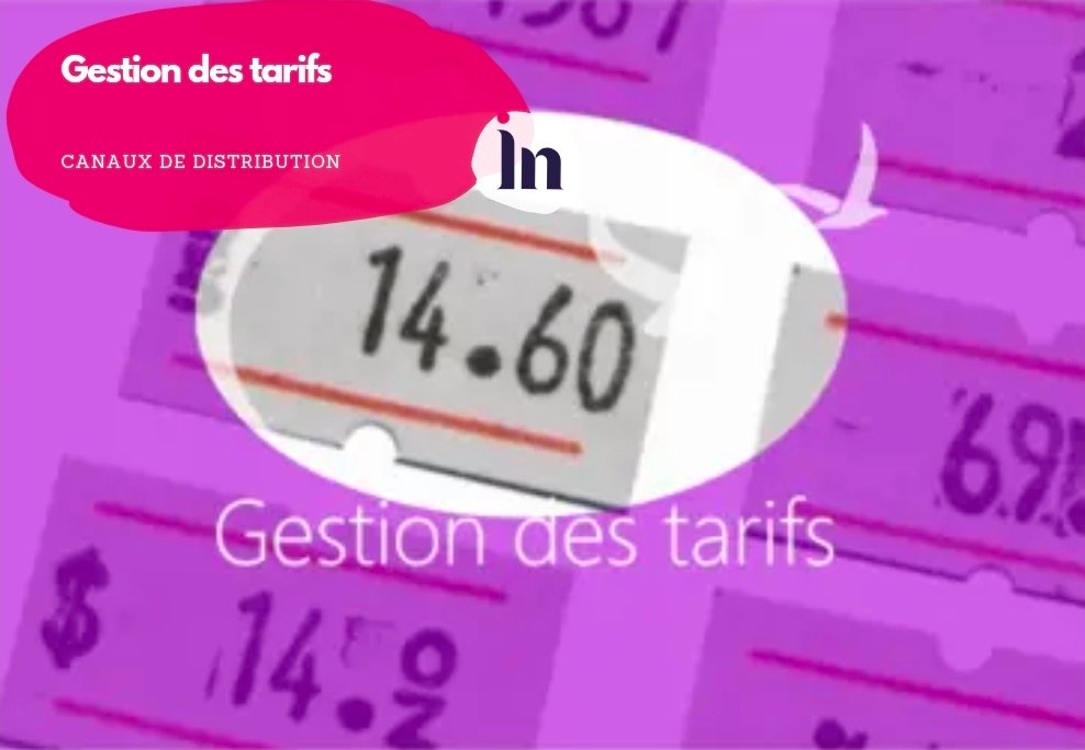Gestion des tarifs